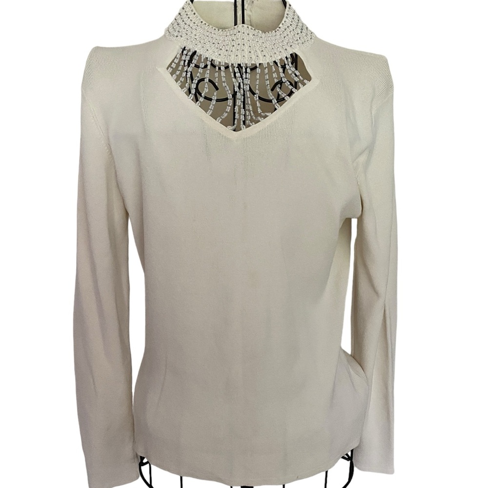 Stunning beaded vintage sweater